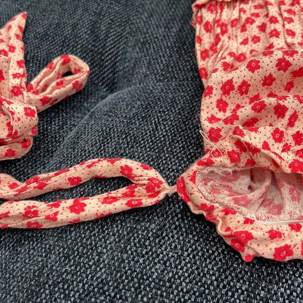 Blue Life Ballerina Romper pink floral size M - Picture 4 of 4